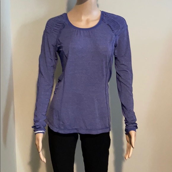 Lululemon Purple long sleeve top size 6